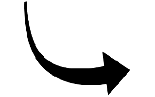 Black Arrow Symbol PNG