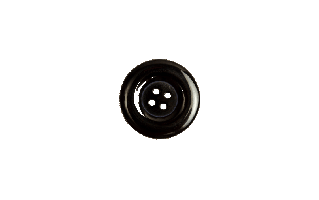Black Clothes Button PNG