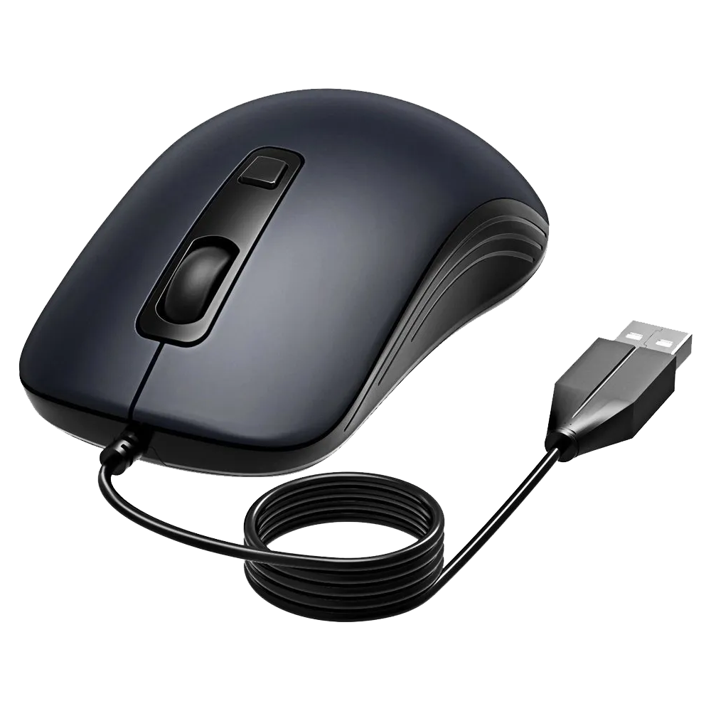 Black Computer Mouse Transparent Photo