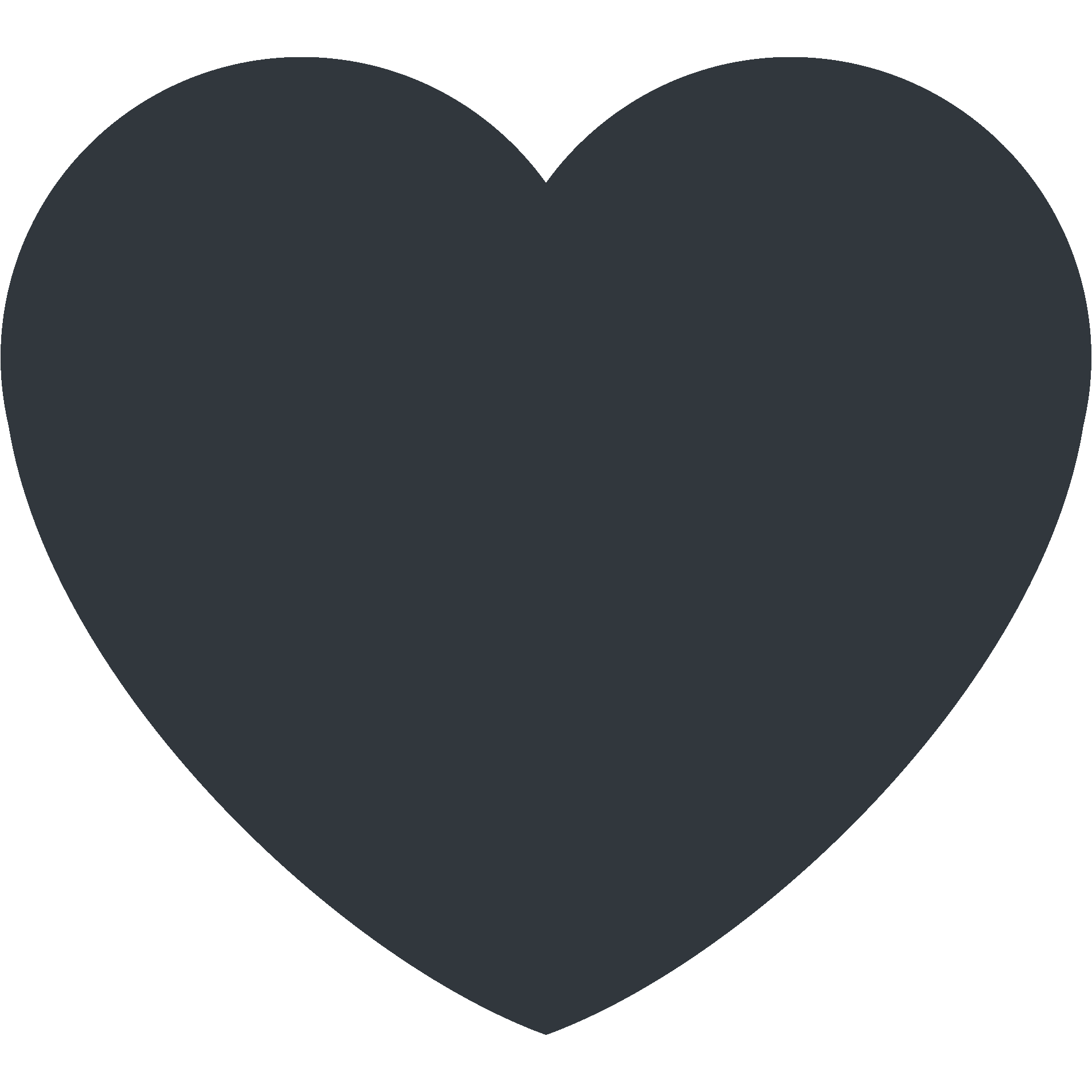 Black Heart Transparent Clipart