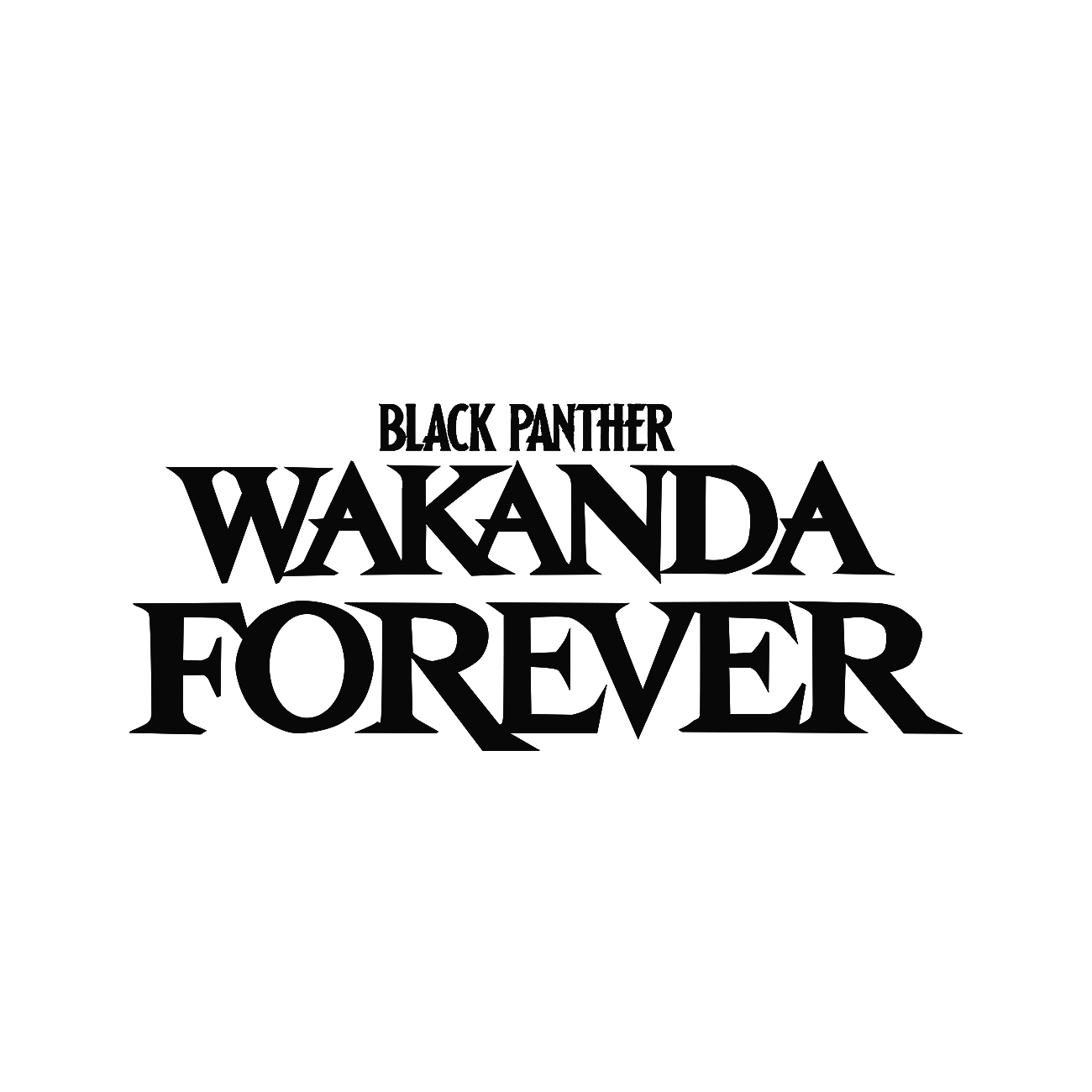 Black Panther Wakanda Forever Logo Transparent Photo