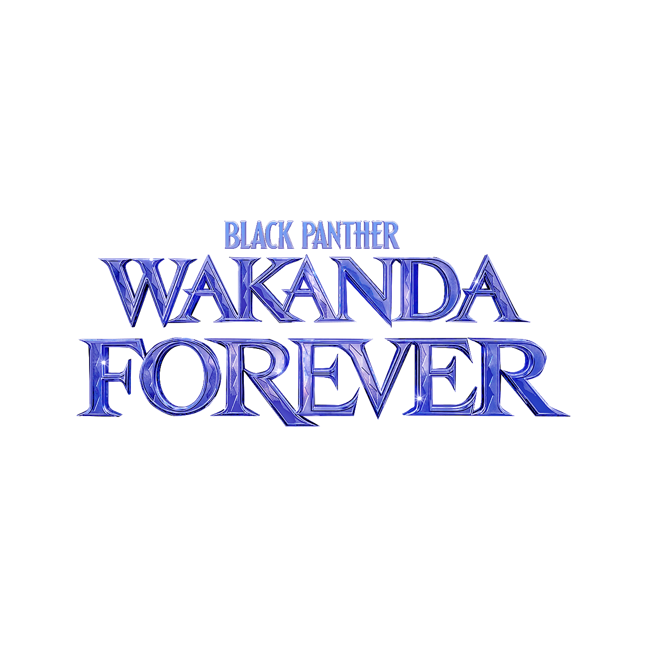 Black Panther Wakanda Forever Logo Transparent Clipart