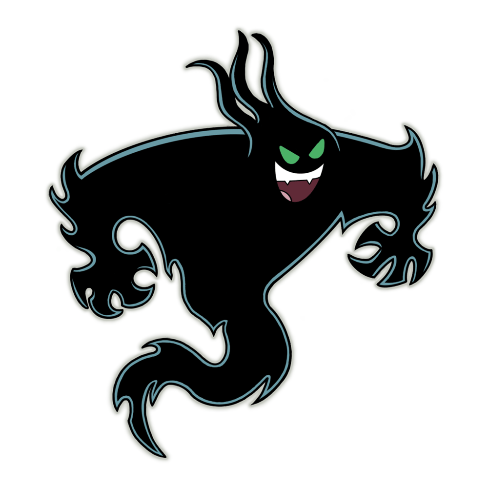 Black Shadow Ghost Transparent Image