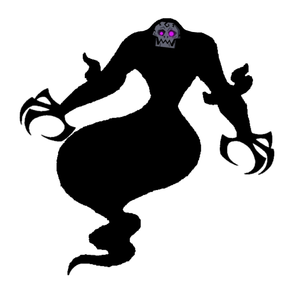 Black Shadow Ghost Transparent Photo
