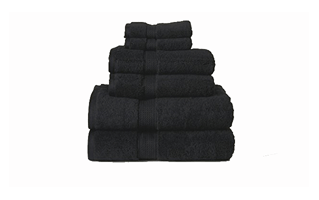 Black Towel PNG