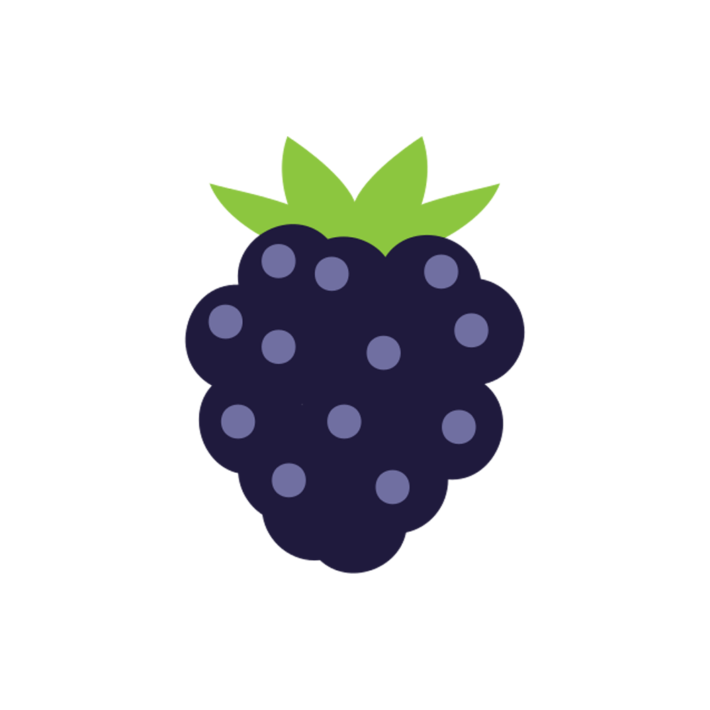 Blackberry Free Sticker Transparent Gallery