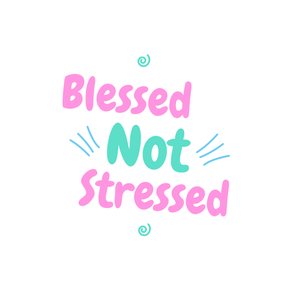 Blessed Free Sticker Transparent Photo