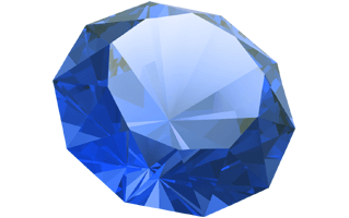Blue Diamond PNG
