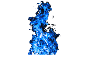 Blue Fire PNG