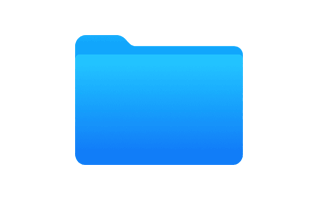 Blue Floder PNG