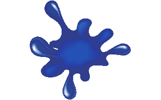 Blue Paint PNG