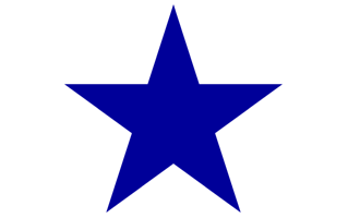 Blue Star PNG