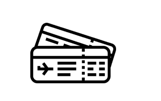 Boarding Pass Free Sticker PNG