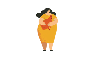 Body Positive Sticker PNG