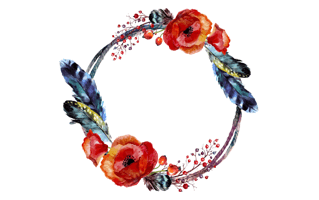 Boho Frame PNG