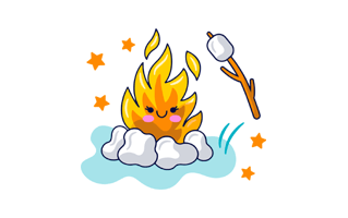 Bonfire Sticker PNG