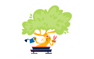 Bonsai Free Sticker PNG