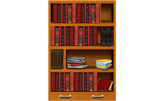 Bookshelf PNG
