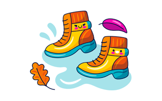 Booties Sticker PNG