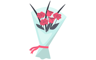 Bouquet Sticker PNG