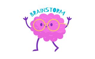 Brainstorm Free Sticker PNG