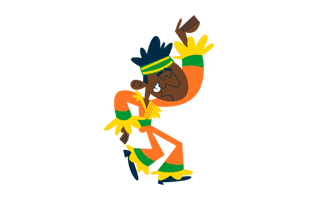 Brazilian Free Sticker PNG