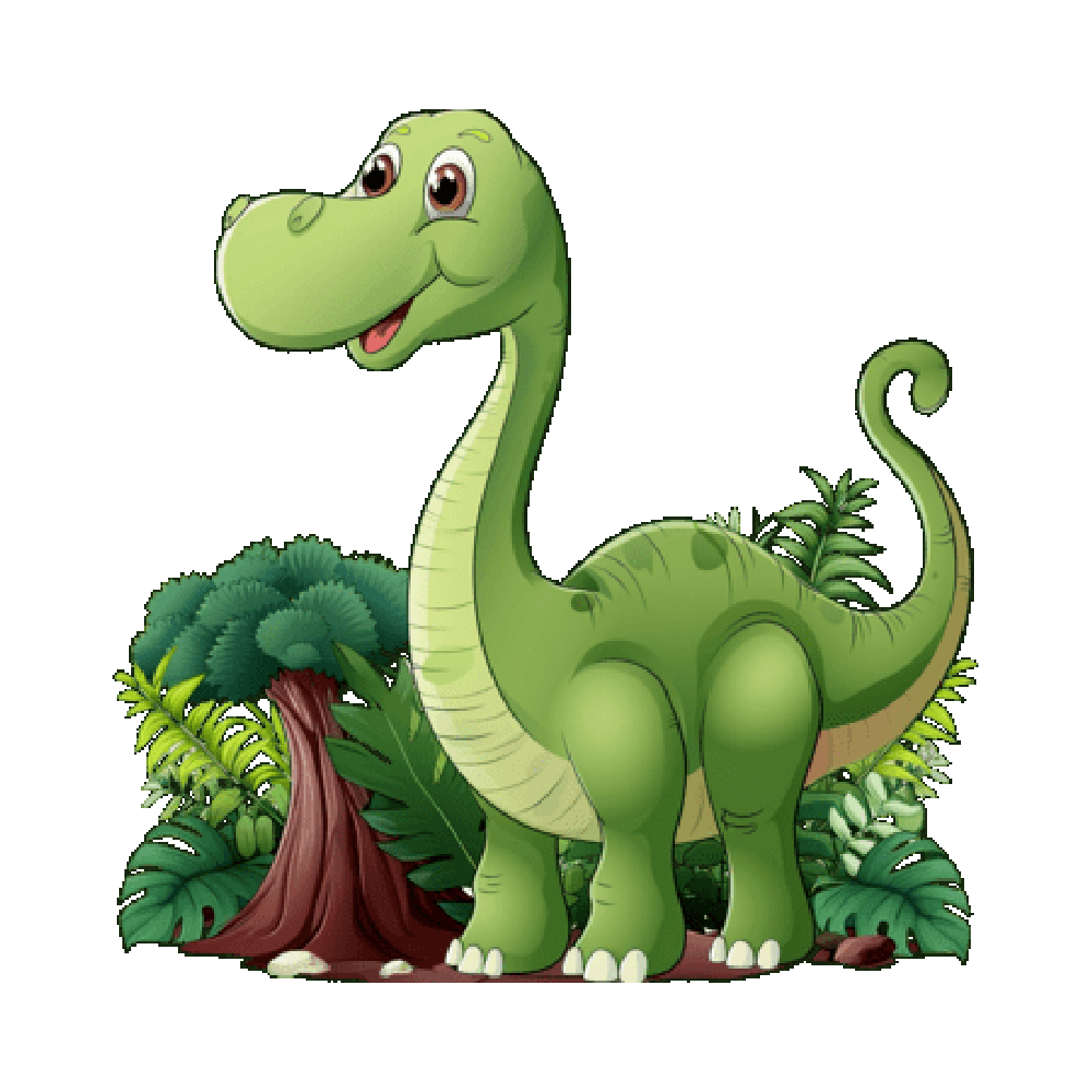 Brontosaurus Free Sticker Transparent Gallery