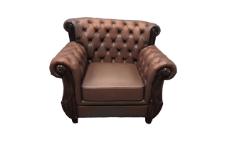 Brown Armchair PNG
