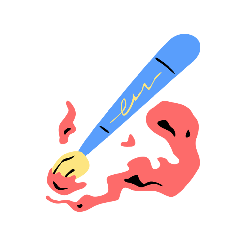 Brush Free Sticker Transparent Clipart
