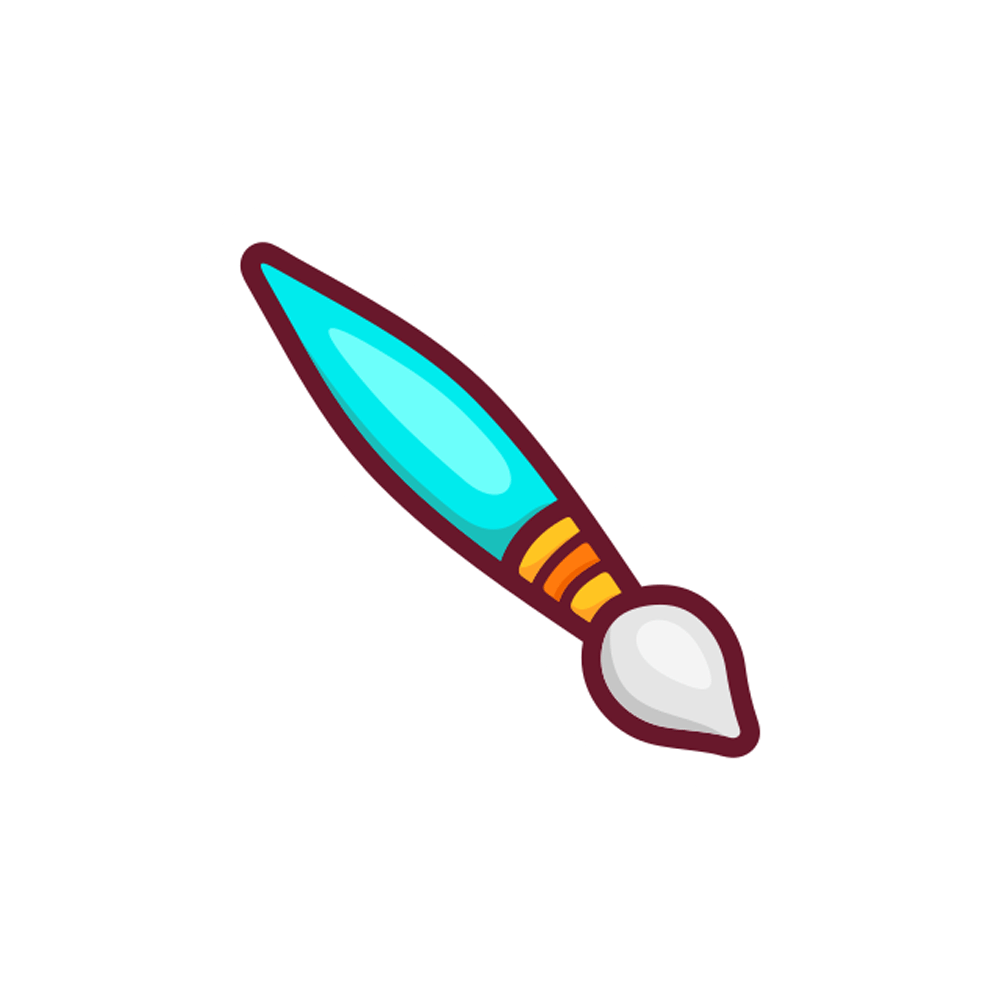 Brush Free Sticker Transparent Gallery