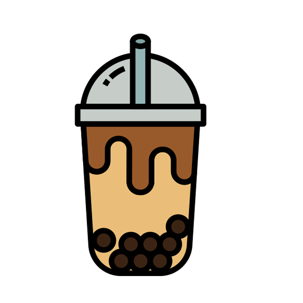 Bubble Tea Free Sticker Transparent Image