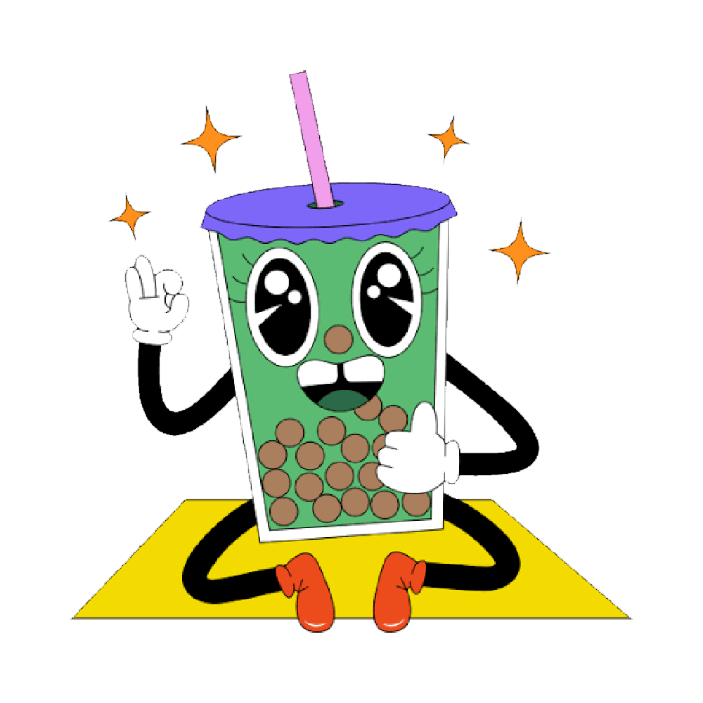 Bubble Tea Free Sticker Transparent Photo