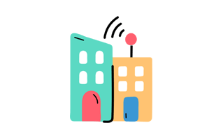 Buildings Free Sticker PNG