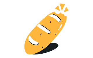 Bun Sticker PNG