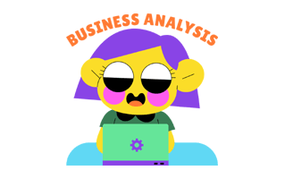 Business Analyst ticker PNG