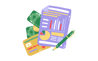 Business Report Free Sticker PNG