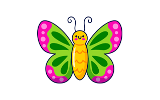 Butterfly Free Sticker PNG