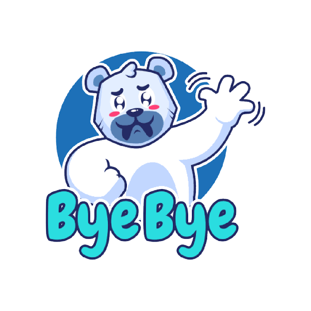 Bye Free Sticker Transparent Gallery