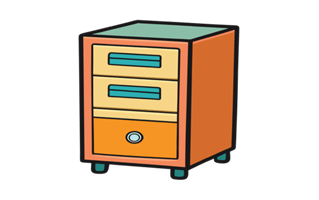 Cabinet Free Sticker PNG