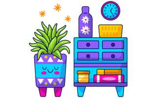 Cabinet Sticker PNG