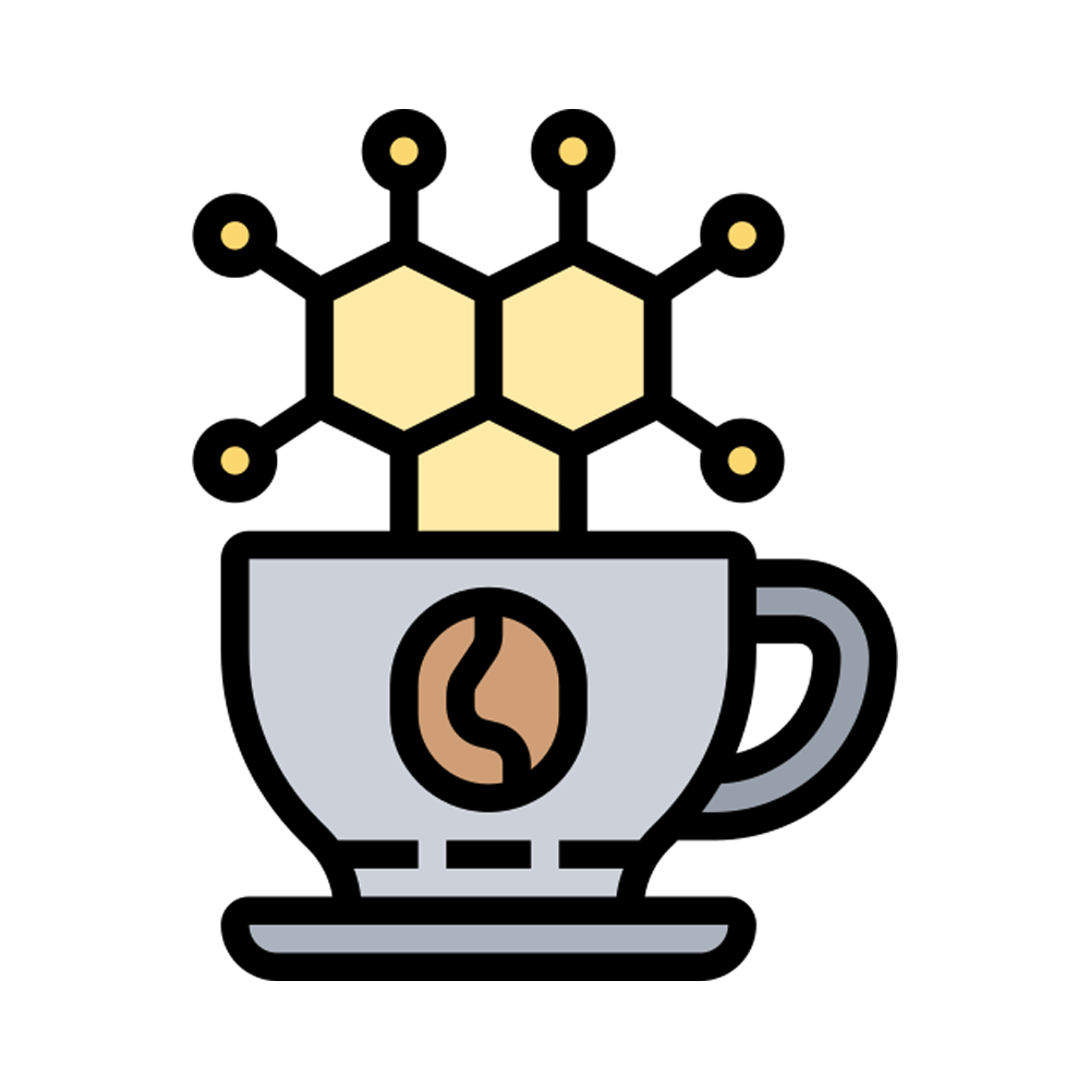 Caffeine Sticker Transparent Photo