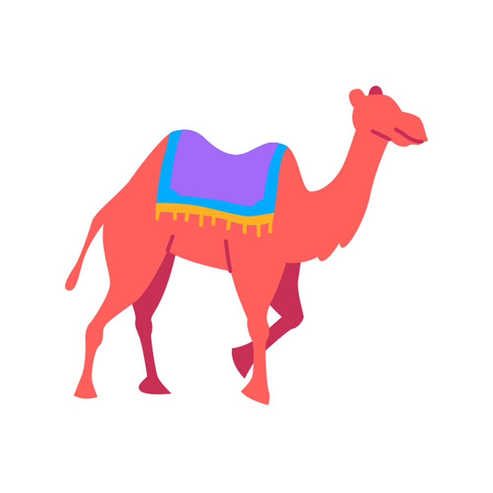 Camel Free Sticker Transparent Photo