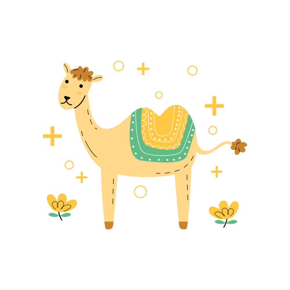 Camel Free Sticker Transparent Picture