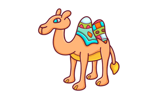 Camel Sticker PNG