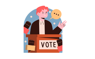 Candidate Free Sticker PNG