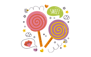 Candies Free Sticker PNG
