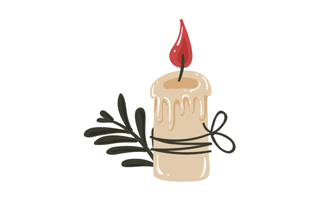 Candle Sticker PNG