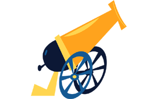 Cannon Free Sticker PNG