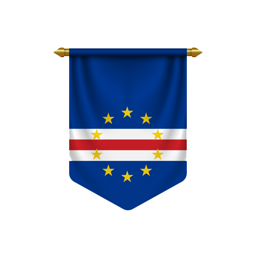 Cape Verde Flag Transparent Image