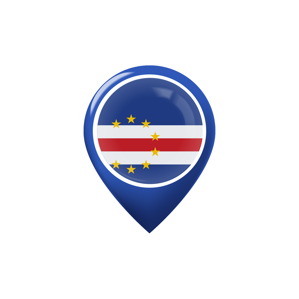 Cape Verde Flag Transparent Clipart